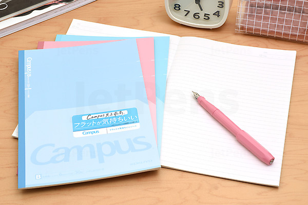 KOKUYO Campus Flat Notebook - Semi B5 - Dotted 7 mm Rule - 30 Sheets ...
