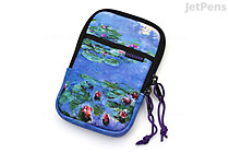 Rickshaw Sinclair Model R Pen Case - Monet - Water Lilies - RICKSHAW CCS-MONET-WATER-LILIES Rickshaw Sinclair Model R Pen Case - Monet - Water Lilies - RICKSHAW CCS-MONET-WATER-LILIES