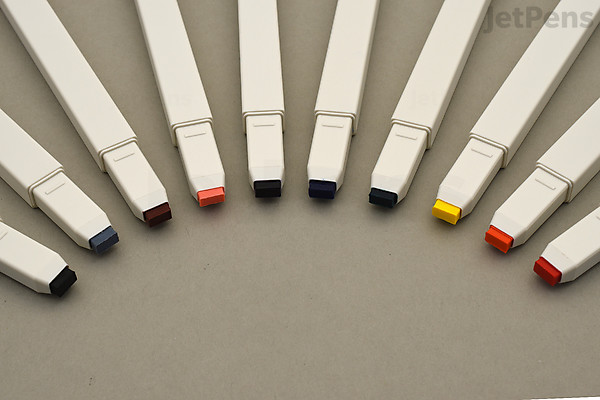Tekstmarkers : Kokuyo Pasta Tekstmarkers - Set van 10 Tekstmarkers : Kokuyo Pasta Tekstmarkers - Set van 10