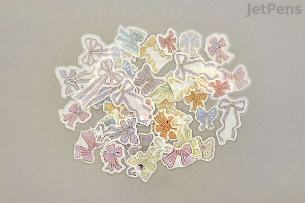 BGM Flake Stickers - IPPAI - Many Ribbons | JetPens