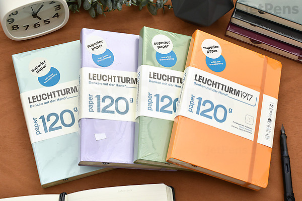 LEUCHTTURM1917 363533 Notebook Paper Edition, 120 g/m², Hardcover, Medium ( A5), Black Dotted LEUCHTTURM1917 363533 Notebook Paper Edition, 120 g/m², Hardcover, Medium ( A5), Black Dotted