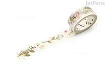 BGM Washi Tape - Life - Flower Poem - 15 mm x 5 m - BGM BM-LGCA119