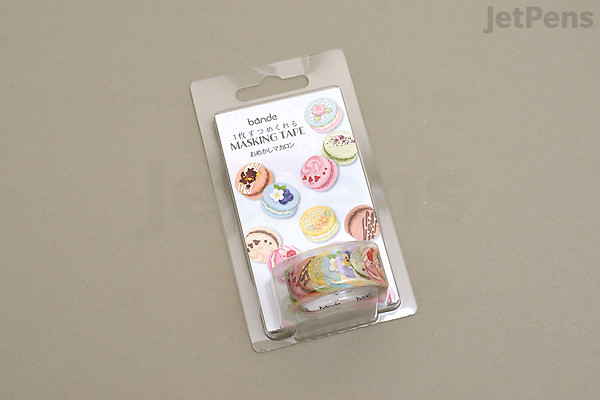 Bande Washi Tape Sticker Roll - Fancy Macaron | JetPens