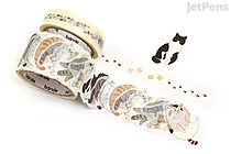 Bande Washi Tape Sticker Roll - Cats - Set of 2 - BANDE BDA703
