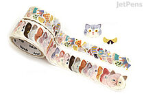 Bande Washi Tape Sticker Roll - Dress up Cats - Set of 2 - BANDE BDA704