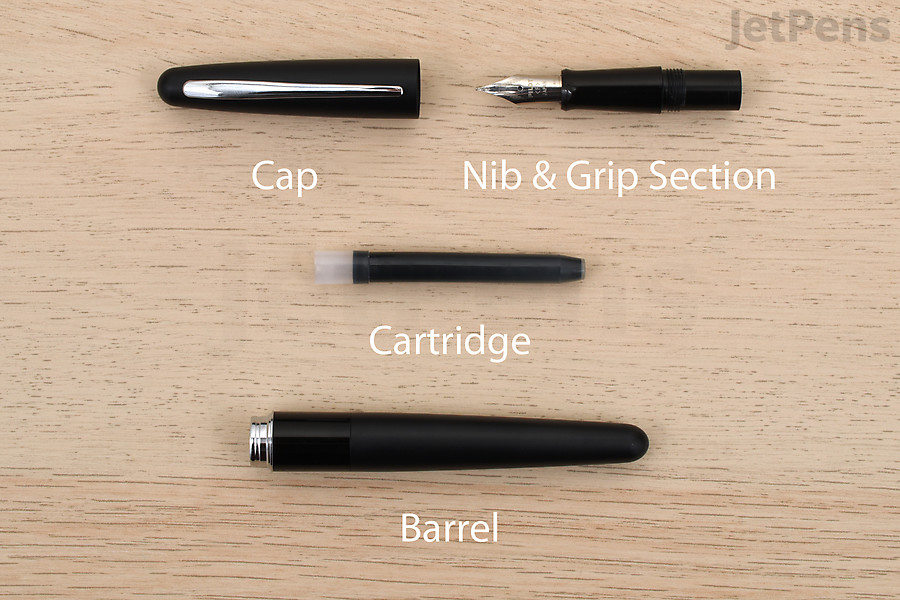 Beginner fountain pens are typically cartridge-filled fountain pens.