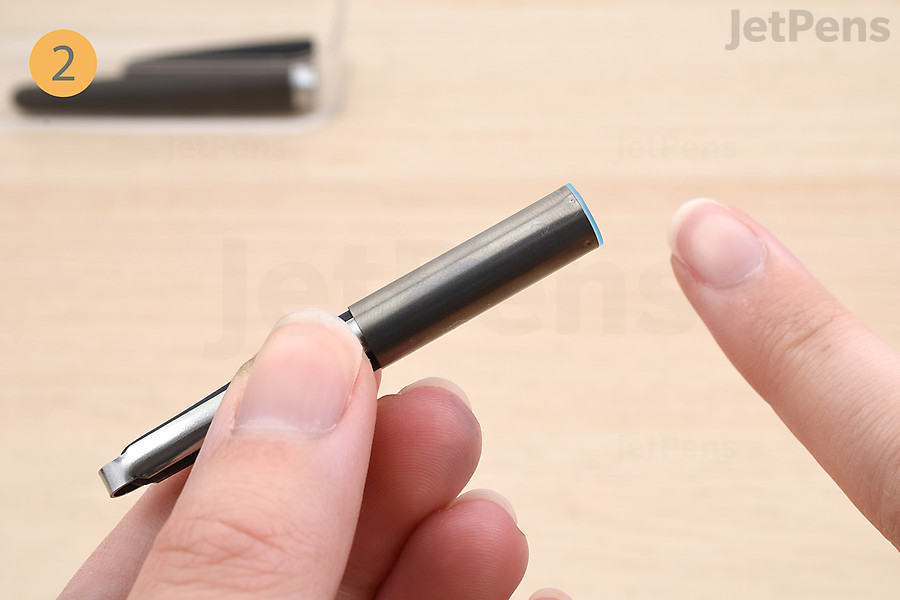 Locate the converter’s opening.