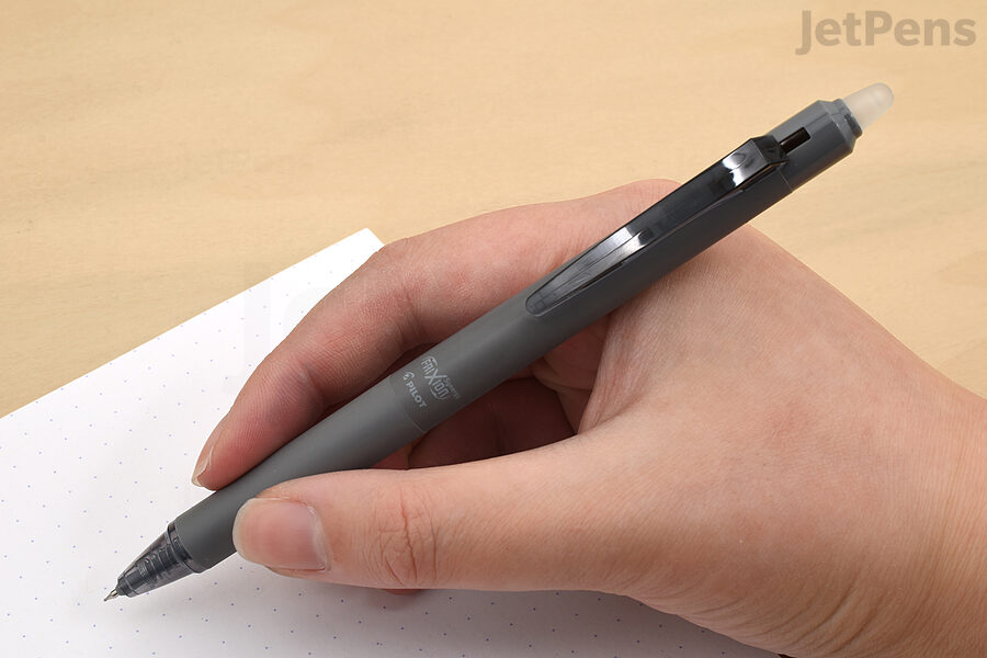The FriXion Synergy Knock is another gel pen with Pilot’s Synergy tip design.
