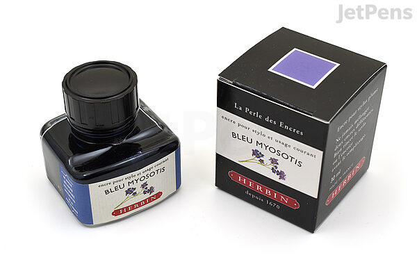 Herbin Bleu Myosotis Ink (Forget-Me-Not Blue) - 30 ml Bottle - HERBIN H130/15