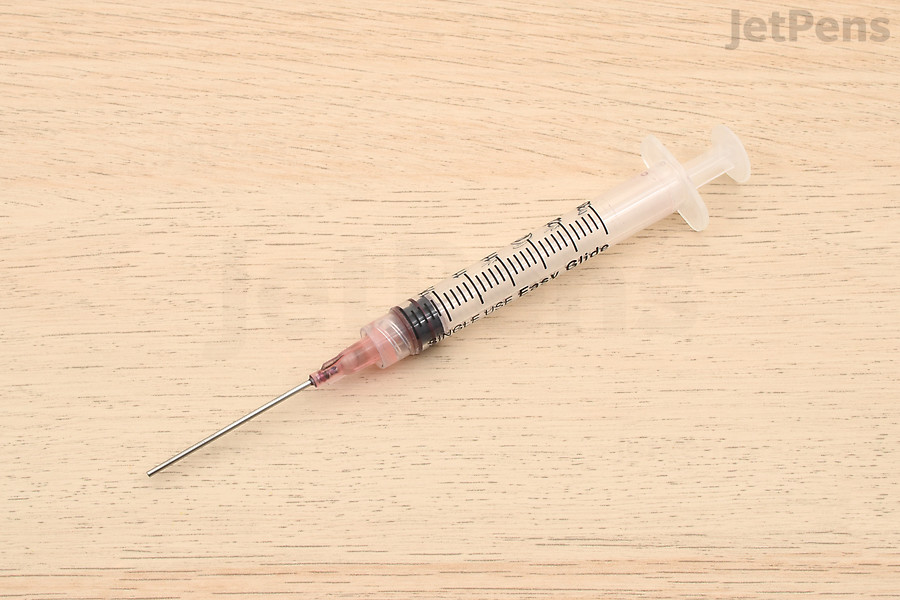 How to Refill an Ink Cartridge Using a Syringe | JetPens