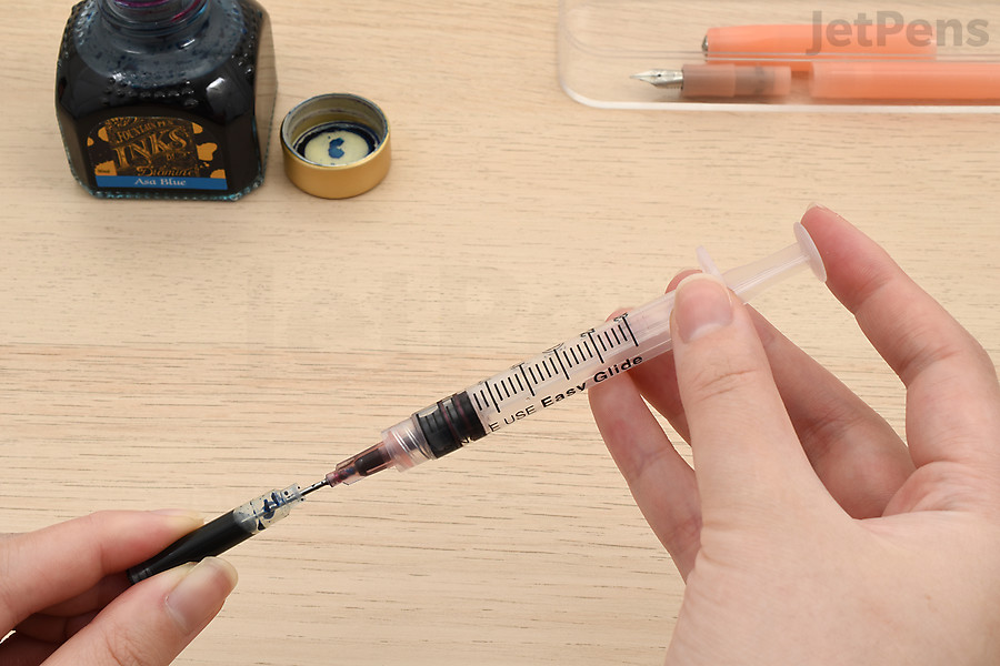 How to Refill an Ink Cartridge Using a Syringe | JetPens