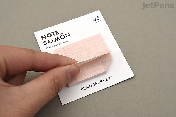 Paperian Plan Marker Sticky Notes - Note - Apricot (Graph) | JetPens Paperian Plan Marker Sticky Notes - Note - Apricot (Graph) | JetPens