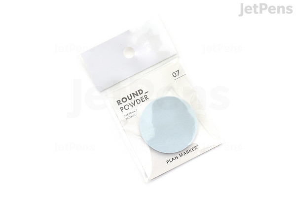 Paperian Plan Marker Sticky Notes - Round - Powder Blue | JetPens