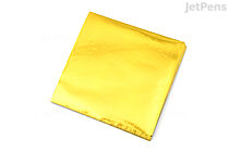 JetPens Origami Paper Pack - 4.75" Square - Gold - 50 Sheets - JETPENS NAT N8194