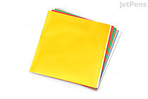JetPens Origami Paper Pack - 4.75" Square - Assorted Colors - 45 Sheets - JETPENS NAT N8204