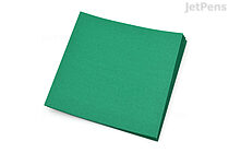 JetPens Origami Paper Pack - 4.75" Square - Green - 50 Sheets - JETPENS NAT N8290