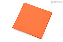 JetPens Origami Paper Pack - 4.75" Square - Dark Orange - 50 Sheets - JETPENS NAT N8291