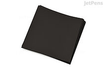 JetPens Origami Paper Pack - 4.75" Square - Black - 50 Sheets - JETPENS NAT N8292