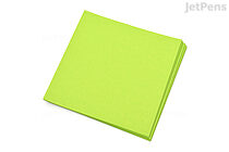 JetPens Origami Paper Pack - 4.75" Square - Lime - 50 Sheets - JETPENS NAT N8586