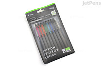 Pilot FriXion Synergy Knock Gel Pen - 0.5 mm - 8 Color Set - PILOT LFSK-15-8C Pilot FriXion Synergy Knock Gel Pen - 0.5 mm - 8 Color Set - PILOT LFSK-15-8C