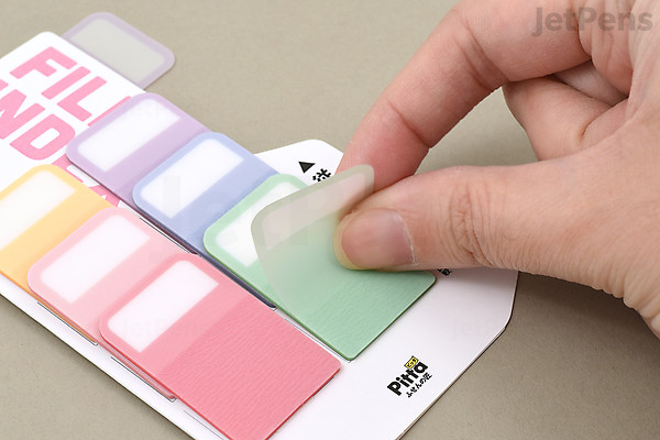 Cluster Japan Pitta Film Index Tab Sticky Notes - FI-10 | JetPens