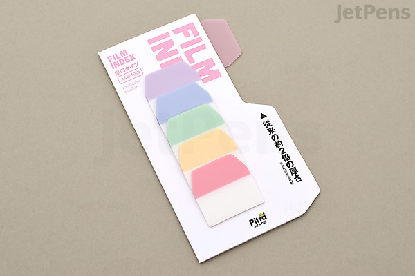 Cluster Japan Pitta Film Index Tab Sticky Notes - FI-12 | JetPens