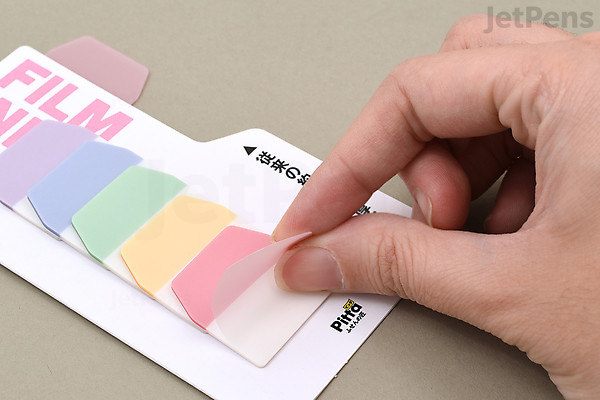 Cluster Japan Pitta Film Index Tab Sticky Notes - FI-12 | JetPens