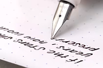 How to Write with a Fountain Pen How to Write with a Fountain Pen