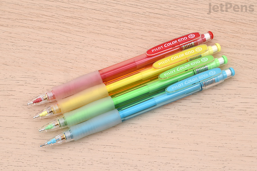 Whether you’re a casual doodler or professional artist, the Pilot Color Eno is a great choice for sketching with colored leads.