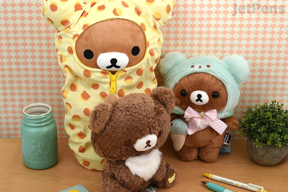 Brown Bear Fuzzy Rilakkuma Plush 2013 Fuzzy Rilakkuma Plush My