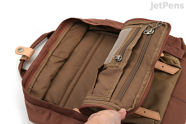 Jetpen Backpack Doughnut Macaroon Standard Backpack - Chestnut x Almond | JetPens