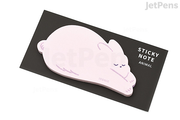 Iconic Animal Sticky Notes - Rabbit | JetPens
