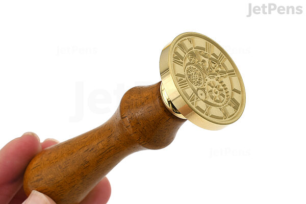 Lily of the Valley Brass Handle Wax Seal Set Lily of the Valley Brass Handle Wax Seal Set