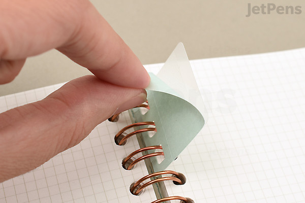 Kanmido Ring Leaf Sticky Notes - Clear | JetPens