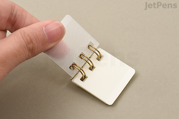 Kanmido Ring Leaf Sticky Notes - Clear | JetPens