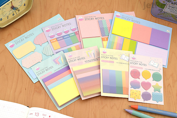 Sun-Star Miorin Sticky Note Set - Cute | JetPens