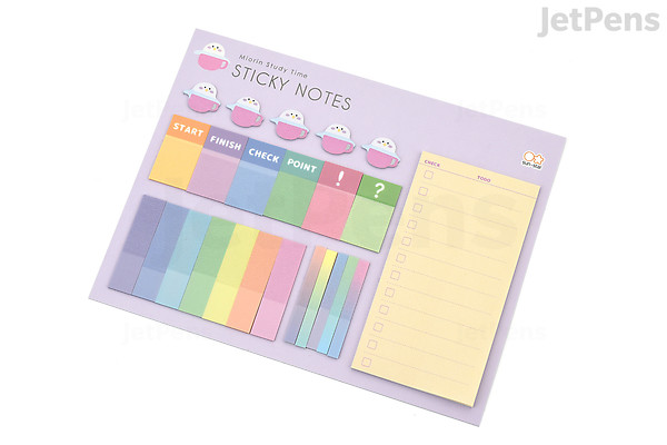 Sun-Star Miorin Sticky Note Set - Study | JetPens