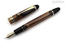 Pilot Custom 823 Fountain Pen Gift Set - Amber Brown - 14k Fine - PILOT C82FPBLUFAMBR Pilot Custom 823 Fountain Pen Gift Set - Amber Brown - 14k Fine - PILOT C82FPBLUFAMBR