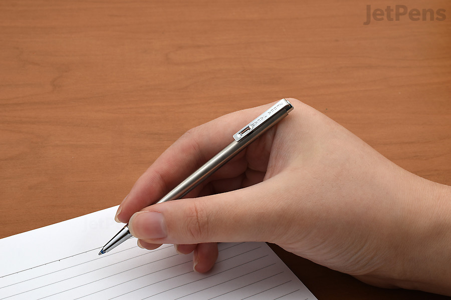 The Zebra Techo T-3 Mini Ballpoint Pen is so small that it can fit in your wallet!