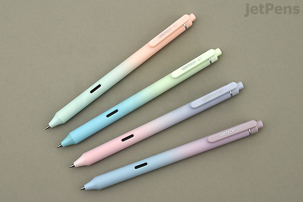 Ink Pens Best Pen Type For Writing Writech Ombre Gel Pen Mm