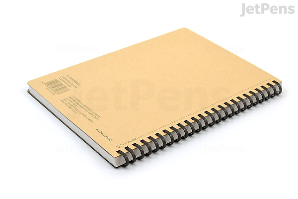 Color Coding Soft Ring Notebook KOKUYO Soft Ring Notebook - Natural - A5 - 7 mm Rule - Black | JetPens