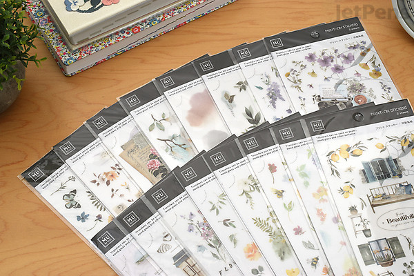 MU Print-On Transfer Stickers - Lakeside (216) - 2 Sheets | JetPens