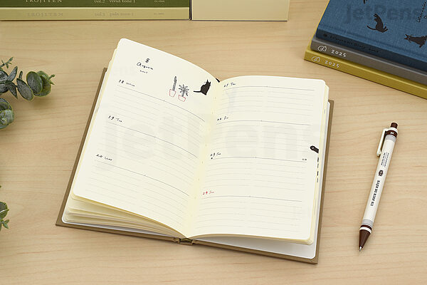 2025 Diary Book | Black Cat 2025 Diary Book | Black Cat