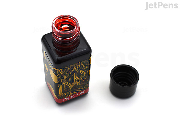 Diamine Poppy Red Ink - 30 ml Bottle | JetPens