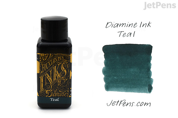 Diamine Teal Ink - 30 ml Bottle | JetPens