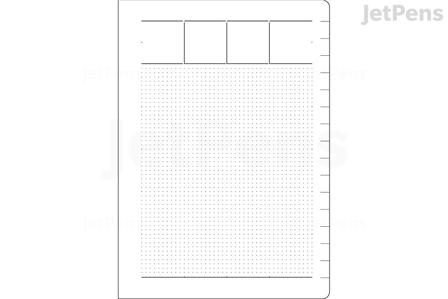 NOLTY Kukuru Binder Notebook Weekly Log Loose Leaf Paper Format