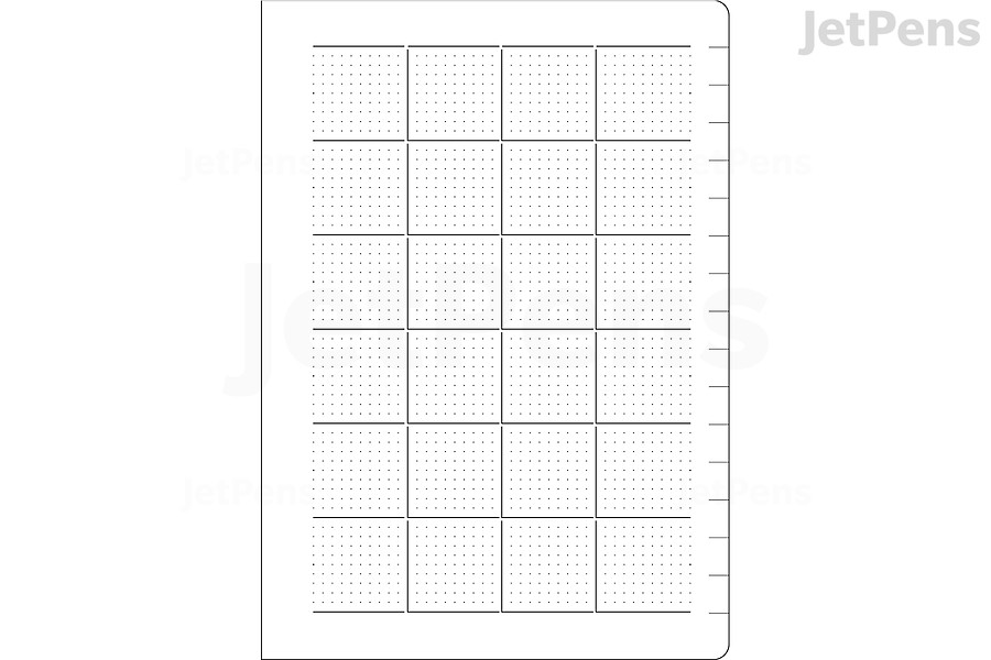 NOLTY Kukuru Binder Notebook Monthly Loose Leaf Paper Format