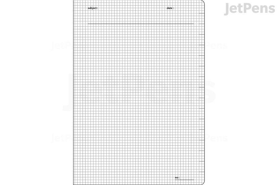 NOLTY Kukuru Binder Notebook Graph Log Loose Leaf Paper Format