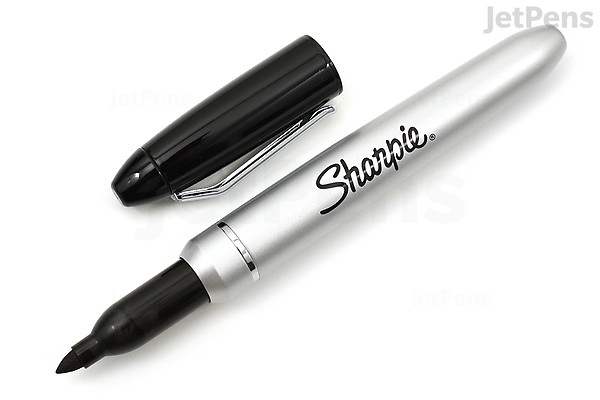 Sharpie Stainless Steel Marker Case - Fine Tip - With 5 Pen Pack | JetPens