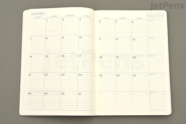 Leuchtturm1917 Agenda 2026 Maandplanner Composition B5 Soft Cover Ink Leuchtturm1917 Agenda 2026 Maandplanner Composition B5 Soft Cover Ink